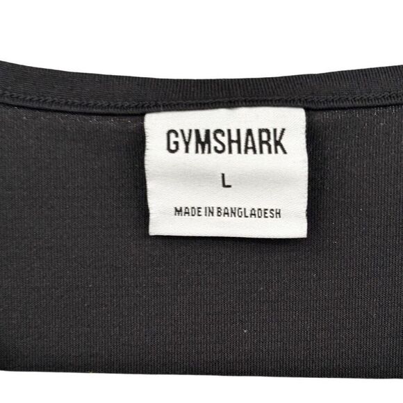 Gymshark Short Sleeve Tee Shirt Black Size Large - Picture 2 of 4